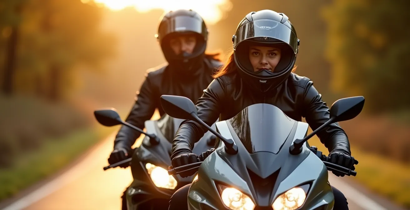 Sporttourer mit komfortablem Soziussitz im Vergleich zu Supersportler